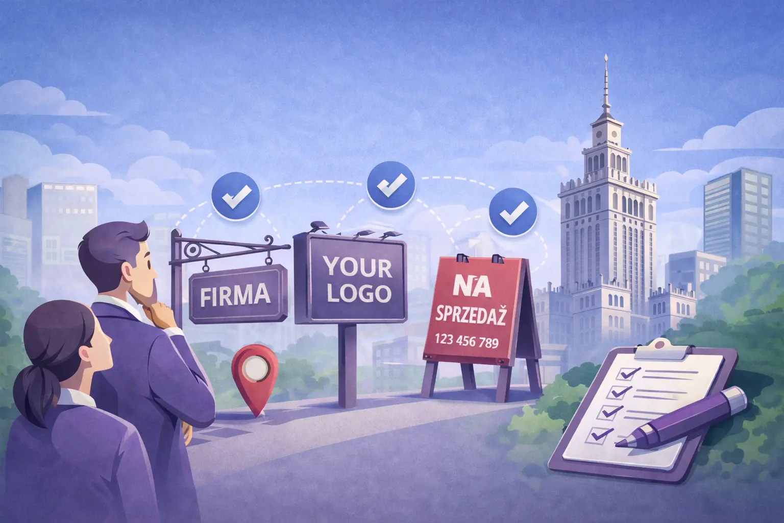 Jaki szyld wybrać w Warszawie? Praktyczny przewodnik